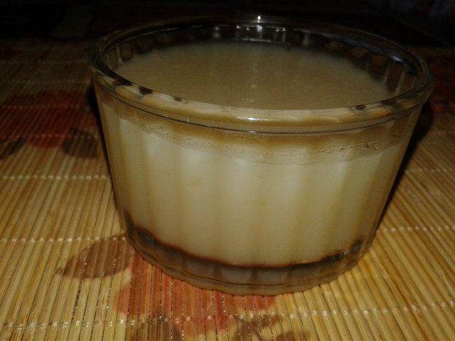 Домашний кисель из яблок