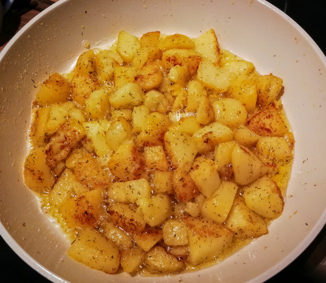 Вкусный картофель соте