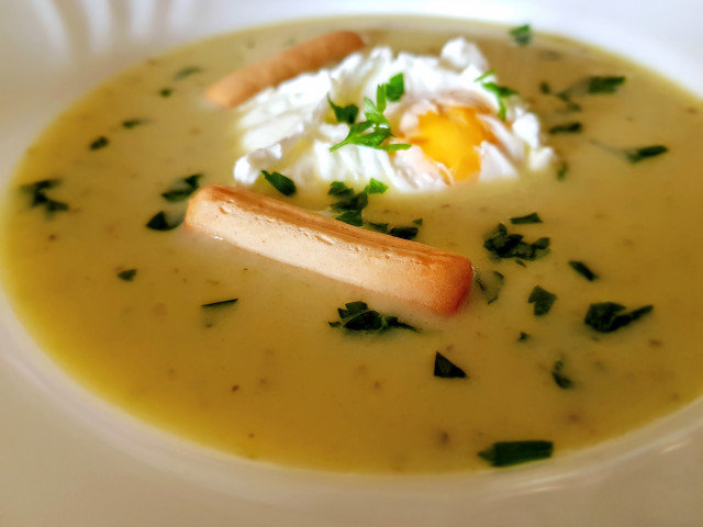 Австрийский чесночный крем-суп