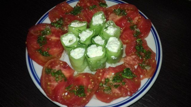 Традиционный болгарский салат - новый имидж