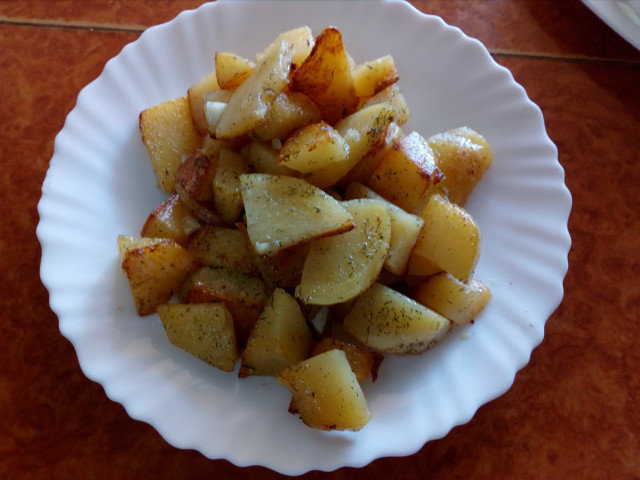 Вкусный картофель соте