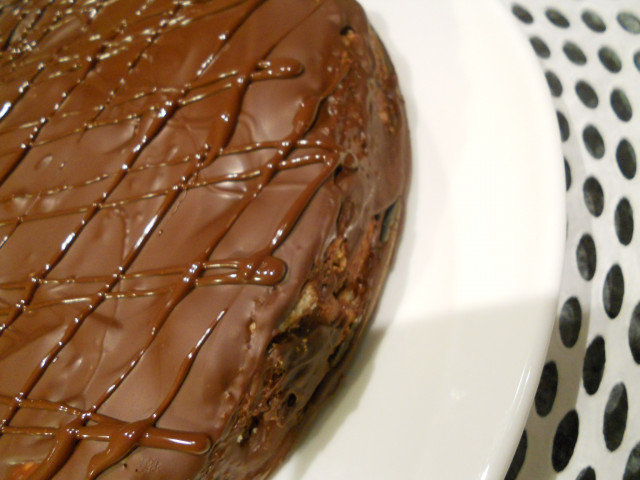 Английский шоколадный торт без выпечки