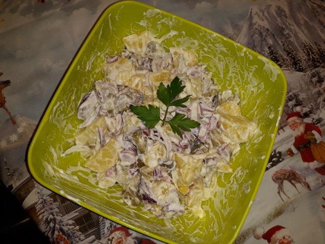 Необикновенный картофельный салат