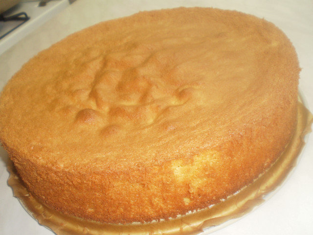 Воздушный бисквит для торта