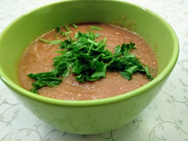 Гаспачо - Испанский холодный томатный суп