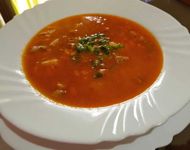 Македонский суп из телятины