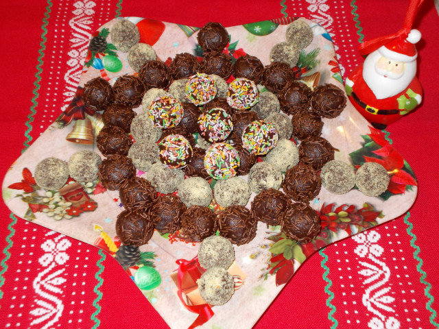 Рождественские конфеты из печенья