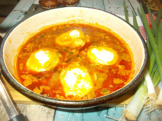 Блюдо с яйцами по рецепту бабушки