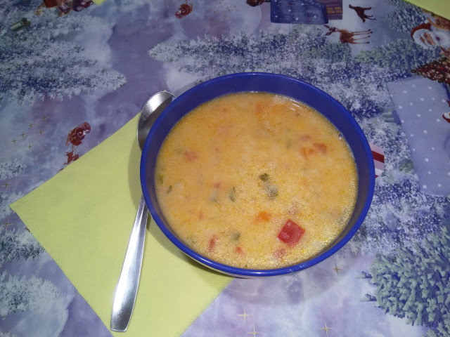 Суп из телятины с овощами