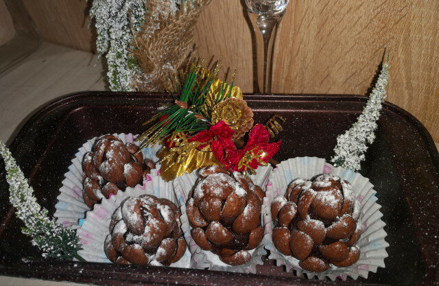 Печенье Рождественские шишки