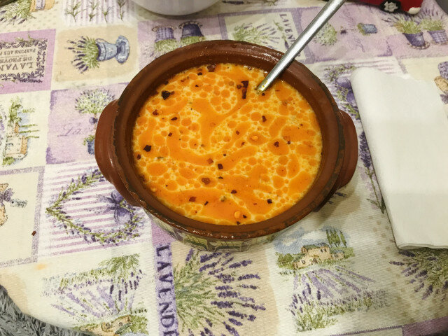 Суп из телячьего рубца