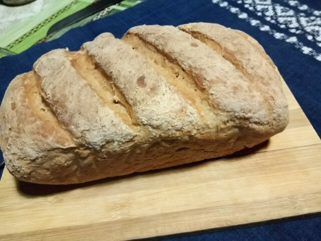 Домашний хлеб из полбы на дрожжах