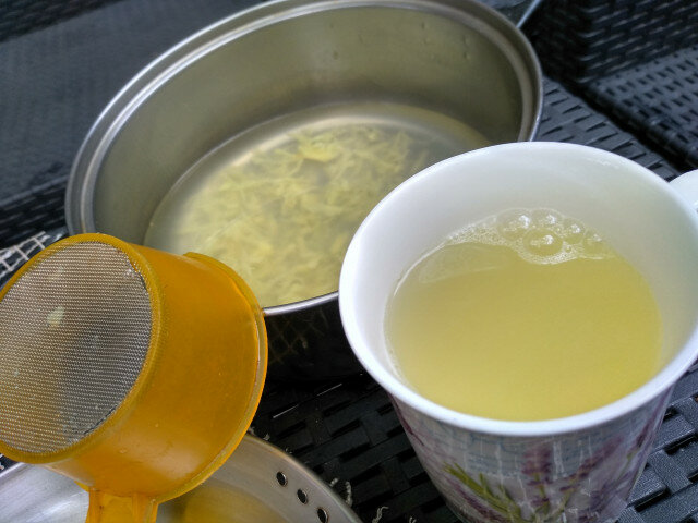 Напиток с имбирем и лимоном от кашля