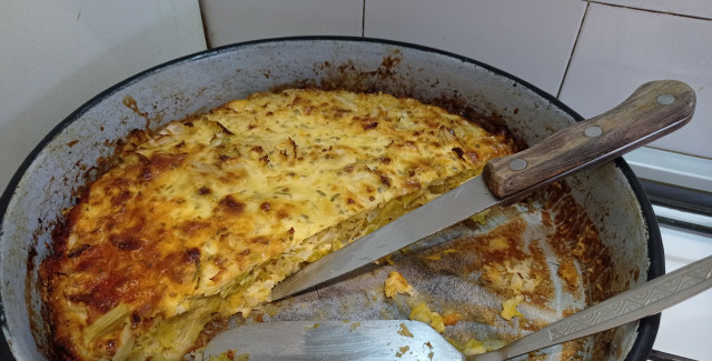 Запеканка с пшеном и сыром
