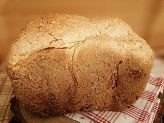 Простой хлеб в хлебопечке