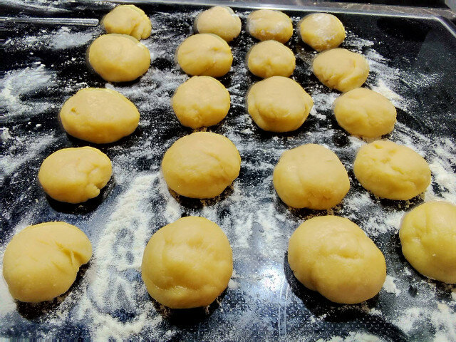 Печенье персики с персиками