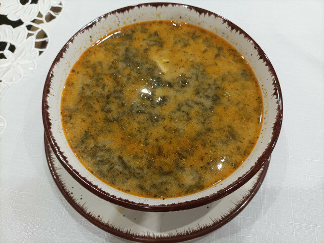 Вкусный суп из щавеля