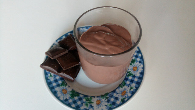 Нежный шоколадный пудинг в микроволновке