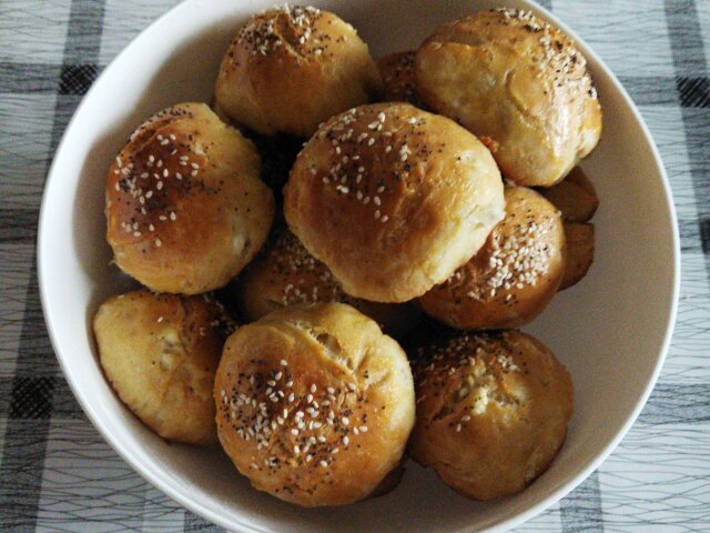 Быстрые булочки для родительского дня