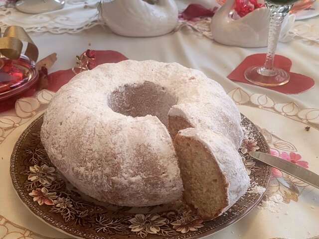 Домашний кекс на молоке